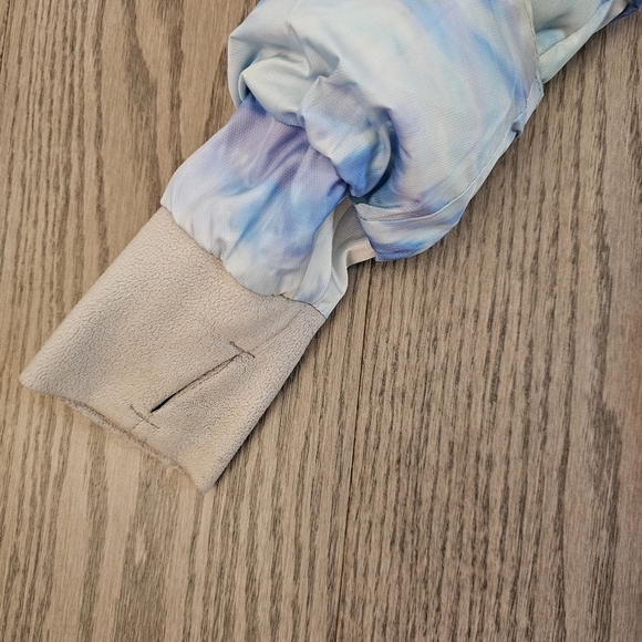 Girls fleece lined parka Lands' end Size M 8 - Picture 8 of 10